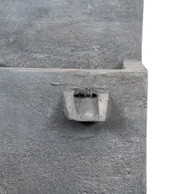 Fontane, Decorazioni E Pavimentazioni|Fontana da esterno a due vasche con portavaso e pompetta per ricircolo acqua 42x40x70 cm
