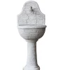 Kam Fontane, Decorazioni E Pavimentazioni|Fontana da giardino a muro "varo" anticato grigio 50x37x122 cm