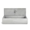 New Fontana da giardino a muro "q madrid xl" grigio, 70x35x40 cm - Fontane, Decorazioni E Pavimentazioni