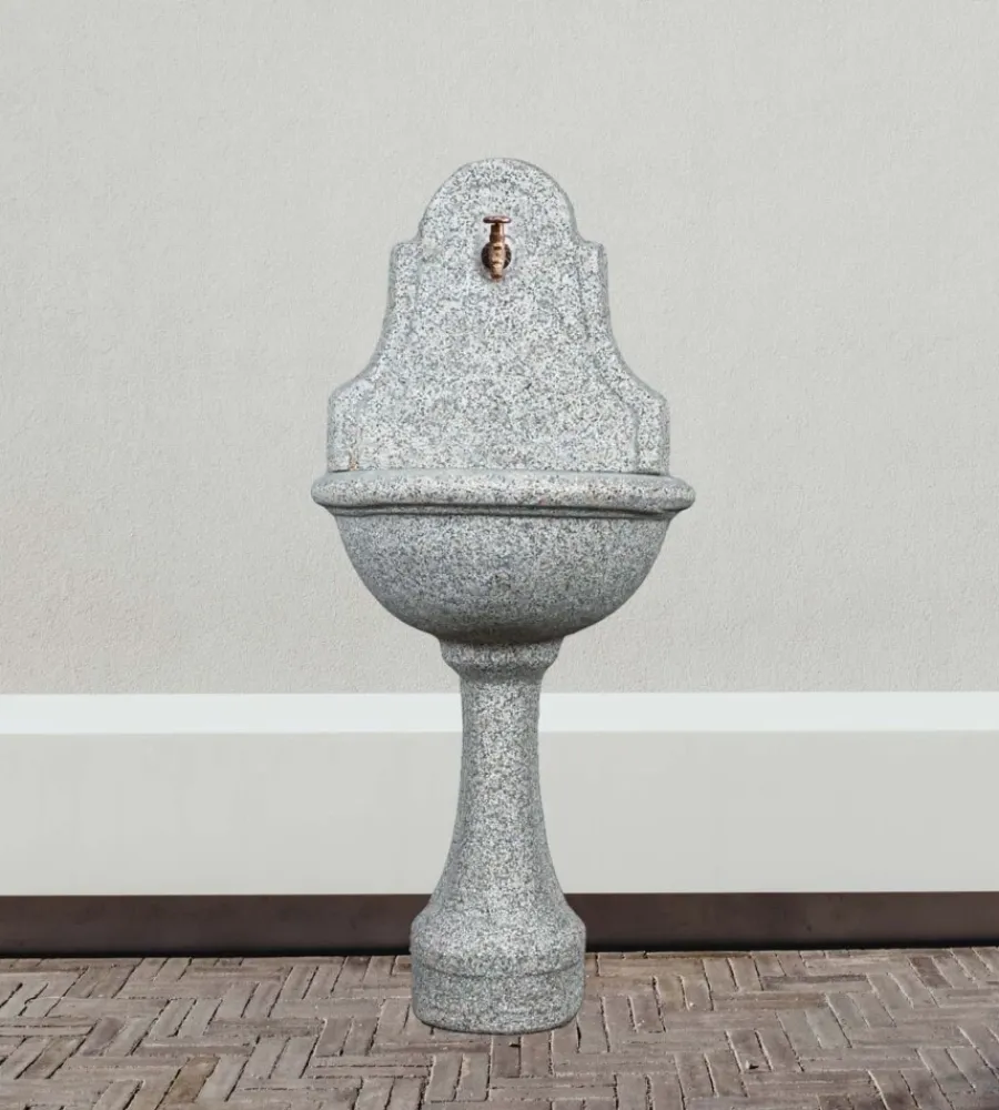 New Fontana da giardino a muro "drava", 53x35x120 cm - Fontane, Decorazioni E Pavimentazioni