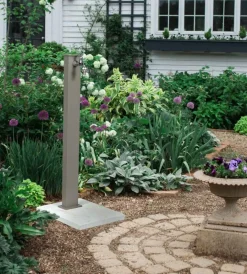 Kam Fontane, Decorazioni E Pavimentazioni|Fontana da giardino vedovella "york" tortora, 11x8x82 cm -