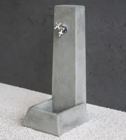 Outlet Fontana da giardino vedovella "malmo" grigio, 27,5x35,5x77 cm - Fontane, Decorazioni E Pavimentazioni