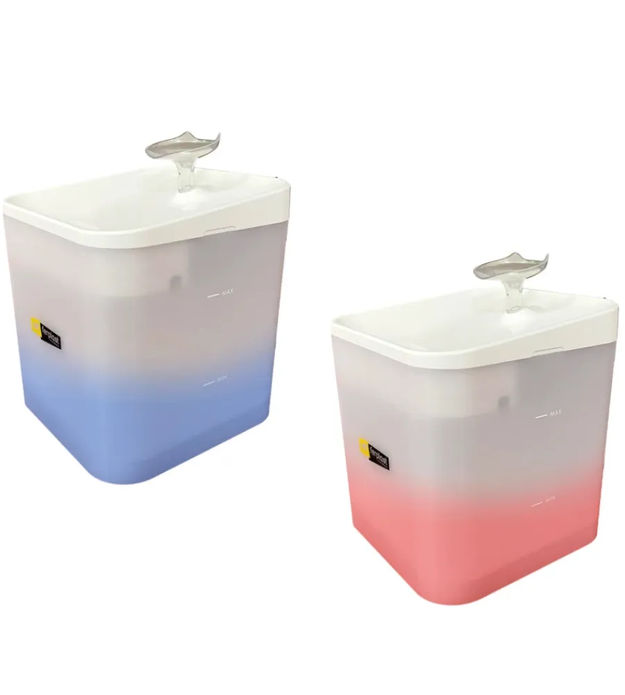 Best Fontana d'acqua per cani e gatti "ares" con indicatore led Ciotole