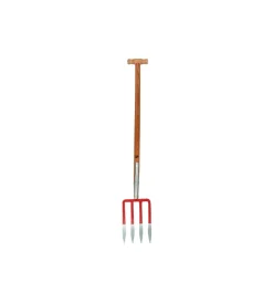 Attrezzatura Giardinaggio|Forca a 4 denti corta