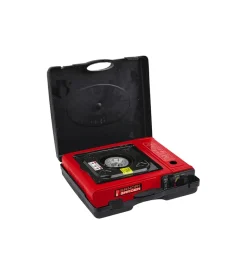 Sandrigarden Campeggio|Fornello a gas portatile con 1 fuoco, 34x29x12 cm -