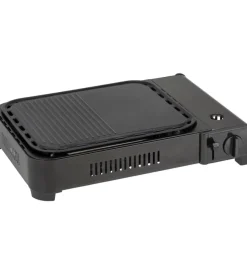 Best Fornello da campeggio a gas "devil megagrill" in metallo con grill unico 46x34,5x10 cm Campeggio