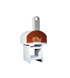 Forni Pizza-Linea VZ Forno per pizza "portici" in refrattario, 107x118x228 cm