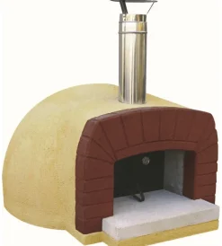 Linea VZ Forni Pizza|Forno per pizza "etna" in refrattario, 120x138x75/120 cm