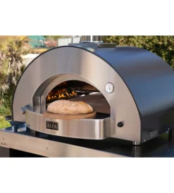 Forni Pizza-Alfa Forni Forno pizza a gas alfa "classico" colore nero 4 pizze