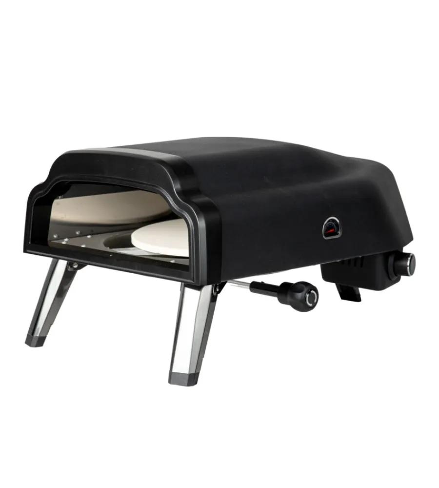 Arnold Forni Pizza|Forno pizza a gas "stromboli" nero 1 pizza
