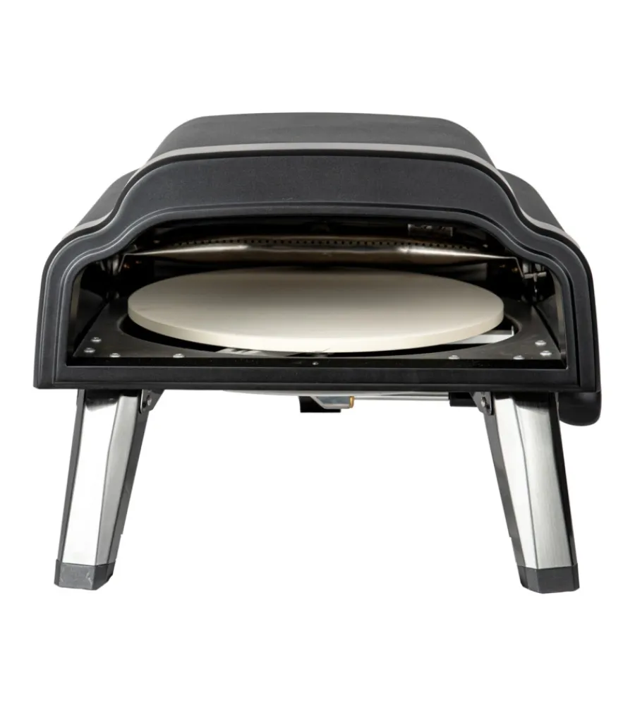 Arnold Forni Pizza|Forno pizza a gas "stromboli" nero 1 pizza