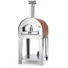 Fontana Forni Forni Pizza|Forno pizza a gas con carrello fontana "margherita" colore rosso 2 pizze