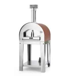 Fontana Forni Forni Pizza|Forno pizza a gas con carrello fontana "margherita" colore rosso 2 pizze