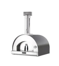Forno pizza a legna fontana "margherita" colore antracite 2 pizze Forni Pizza