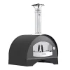 Forno pizza a legna fontana "ischia" colore antracite 2 pizze Forni Pizza