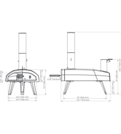 Ooni Forni Pizza|Forno pizza a pellet portatile