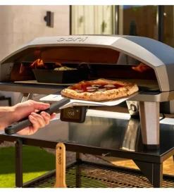 Forni Pizza-Ooni Forno pizza portatile a gas "koda 2 max" nero 3 pizze