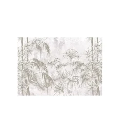 Decorazione Pareti- Fotomurale adesivo "bamboo" in pvc, 312x280 cm