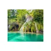 Decorazione Pareti|Fotomurale adesivo "forest lake" in pvc, 312x280 cm