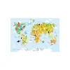 Decorazione Pareti|Fotomurale adesivo "kids map" in pvc, 416x280 cm