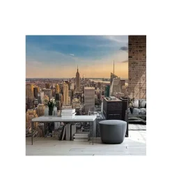 New Fotomurale adesivo "new york" in pvc, 416x280 cm Decorazione Pareti