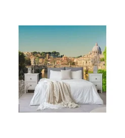 Decorazione Pareti- Fotomurale adesivo "roma" in pvc, 416x280 cm