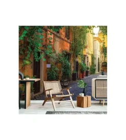 Decorazione Pareti|Fotomurale adesivo "trastevere" in pvc, 416x280 cm
