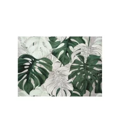 Clearance Fotomurale adesivo "tropical leaves" in pvc, 312x280 cm Decorazione Pareti