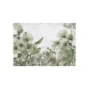 Decorazione Pareti|Fotomurale adesivo "wood&leaves" in pvc, 312x280 cm