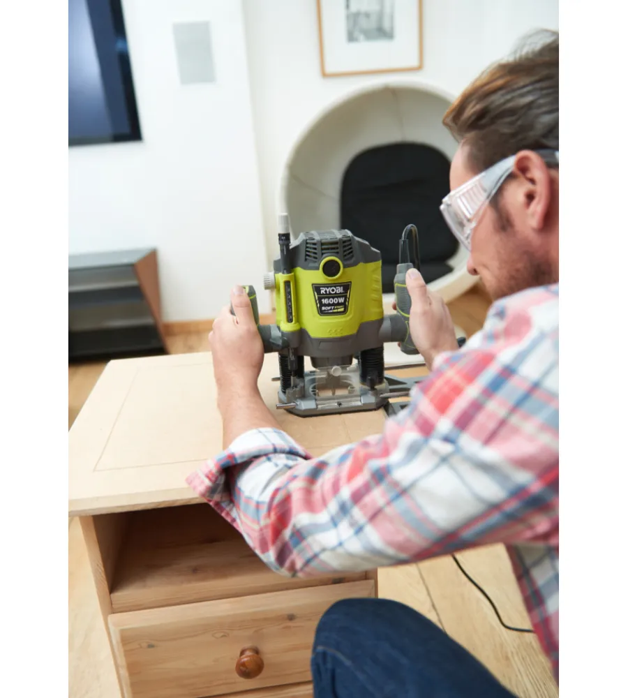 Ryobi Fresatrici|Fresatrice elettrica "rrt1600-k" 1600w