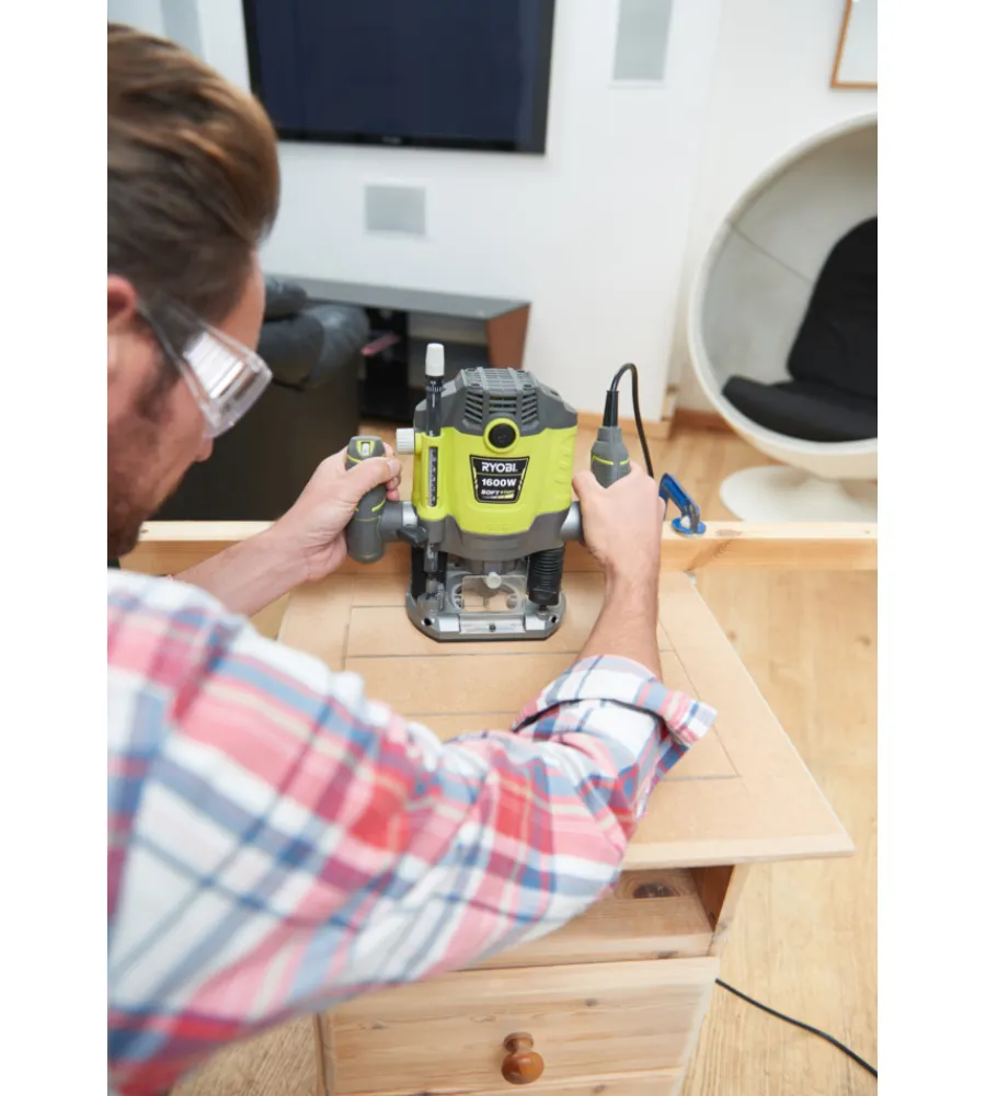 Ryobi Fresatrici|Fresatrice elettrica "rrt1600-k" 1600w