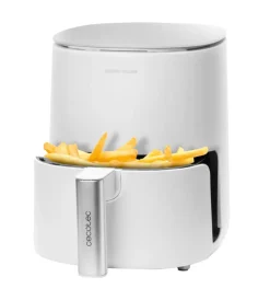 Piccoli Elettrodomestici- Friggitrice ad aria calda "cecofry deluxe rapid sun" bianca, 2,5 lt