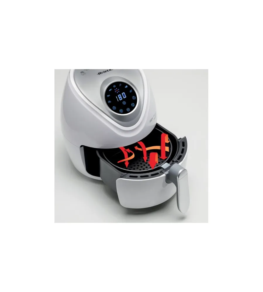 New Friggitrice ad aria calda "airy fryer" bianca, 3,5 lt - ariete Piccoli Elettrodomestici