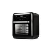Piccoli Elettrodomestici|Friggitrice forno ad aria calda "friggisano" nera, 11 lt