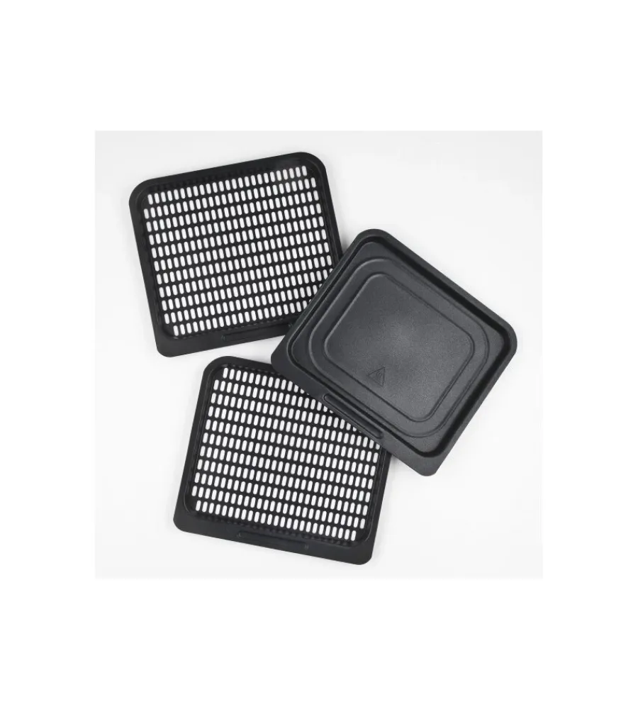 Piccoli Elettrodomestici|Friggitrice forno ad aria calda "friggisano" nera, 11 lt