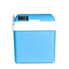 Sale Frigo portatile elettrico da campeggio blu con adattatore 24 lt Auto Interno