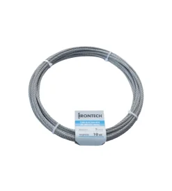 Sistemi Di Fissaggio|Fune in acciaio inox 49 fili ø 5 mm. 10 mt.