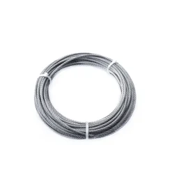 New Fune in acciaio inox 49 fili ø 3 mm. 10 mt. Sistemi Di Fissaggio