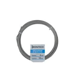 New Fune in acciaio inox 49 fili ø 3 mm. 10 mt. Sistemi Di Fissaggio