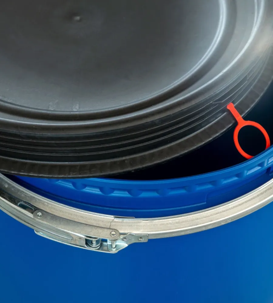 Irrigazione|Fusto in plastica ad apertura totale, capacità 120 litri
