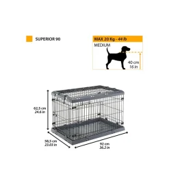 Clearance Gabbia box  per cani pieghevole 