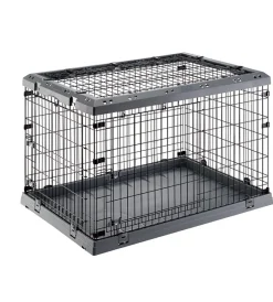 Trasportini Per Cane-Ferplast Gabbia box  per cani pieghevole "superior 105", 107x77x73,5 cm -