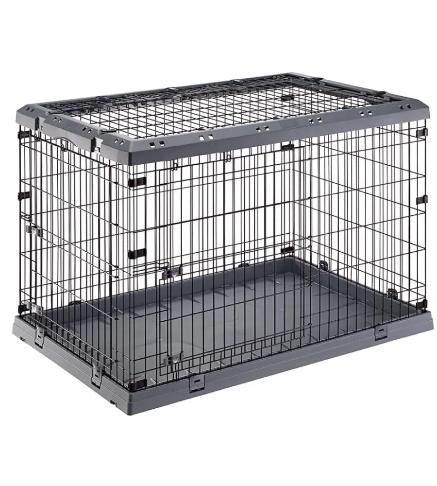 Ferplast Trasportini Per Cane|Gabbia box per cani pieghevole "superior 105", 107x77x73,5 cm -