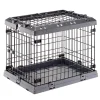 Trasportini Per Cane-Ferplast Gabbia box  per cani pieghevole "superior 75", 77x51x55 cm -