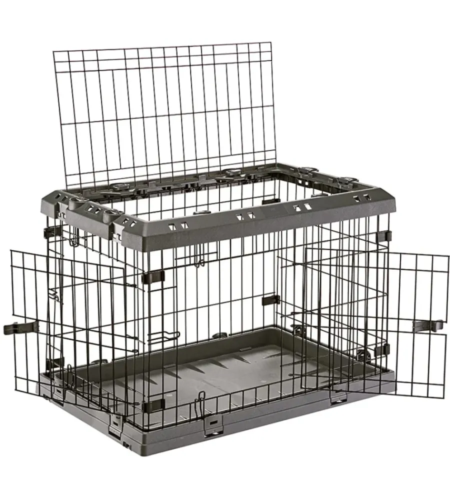 Trasportini Per Cane-Ferplast Gabbia box per cani pieghevole "superior 75", 77x51x55 cm -