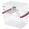 Hot Gabbia per criceti e gerbilli a due piani "gerbi", 57,5x39,5x51 cm - ferplast Gabbie Per Roditori