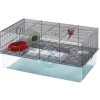 Gabbie Per Roditori-Ferplast Gabbia per piccoli roditori "favola"  60 x 36.5 x h 30 cm-