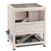 Ferplast Gabbie Per Roditori|Gabbia per porcellini d'india e conigli  "cottage mini" da interno 78,5x59,5x94 cm -