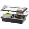Ferplast Gabbie Per Roditori|Gabbia per roditori "casita 80" nera, 78x48x50 cm bianca - .