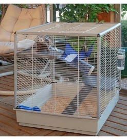 Clearance Gabbia per roditori e furetti "furet xl", 80 x 75 x h86.5 cm - . Gabbie Per Roditori